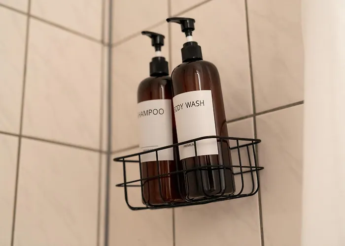 아파트 Interior - Ice-bhf, Ruhig, Modern, Urban, Zentral, Veranda & Parkplatz,